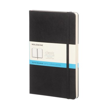 Notes MOLESKINE Classic L (13x21cm) w kropki, twar