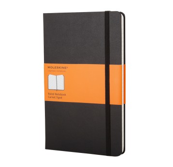 Notes MOLESKINE Classic P (9x14cm) w linie, twarda