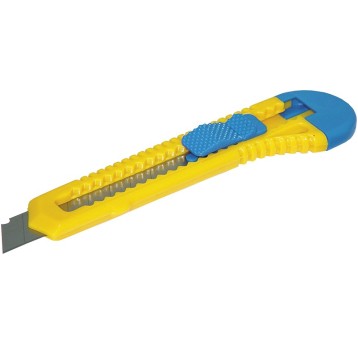 Nóż biurowy DONAU 18mm, plastikowy, z blokadą, ni