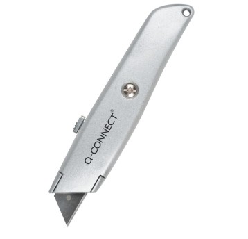 Nóż tapicerski Q-CONNECT, metalowy, z blokadą, sz