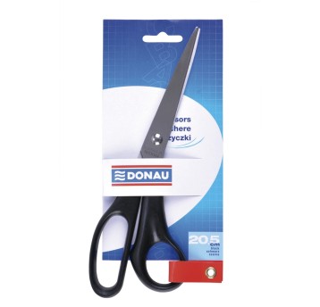Nożyczki biurowe DONAU, klasyczne, 20,5cm, czarne