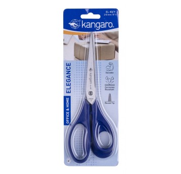Nożyczki biurowe KANGARO, 21 cm, mix kolorów