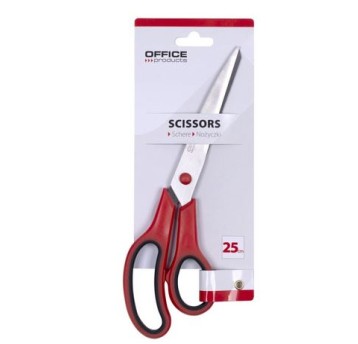Nożyczki biurowe OFFICE PRODUCTS, czerwono-czarne