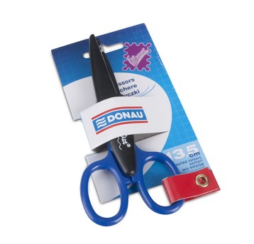 Nożyczki dekoracyjne DONAU, 13,5cm, mix kolorów