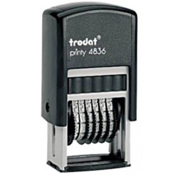 Numerator TRODAT 4836 6/3.8mm