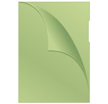 Obwoluta Q-CONNECT typu L, PP, A4, groszkowa, 120