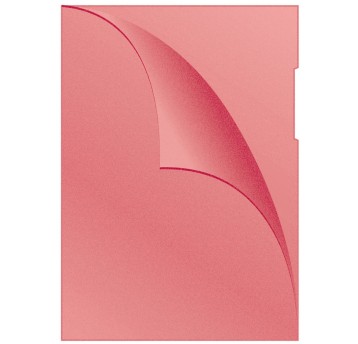 Obwoluta Q-CONNECT typu L, PP, A4, groszkowa, 120