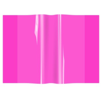 Okładka zeszytowa A5 pvc neon różowy (10) OZN-A5-0
