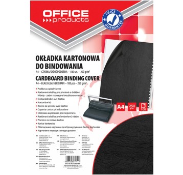 Okładki do bindowania OFFICE PRODUCTS, karton, A4