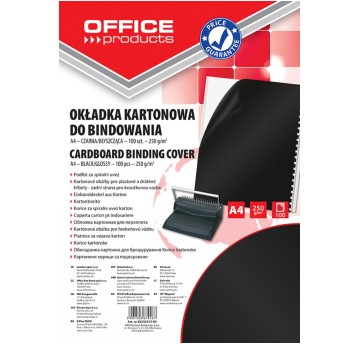 Okładki do bindowania OFFICE PRODUCTS, karton, A4