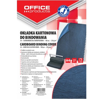 Okładki do bindowania OFFICE PRODUCTS, karton, A4