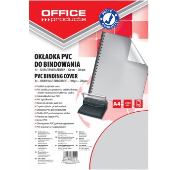 Okładki do bindowania OFFICE PRODUCTS, PVC, A4, 2