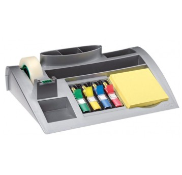 Organizer SCOTCH® (C50), srebrny, taśma, zakładki,