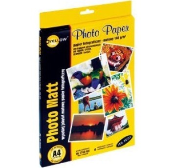 Papier foto YELLOW ONE A4 140g A50 matowy (4M140)