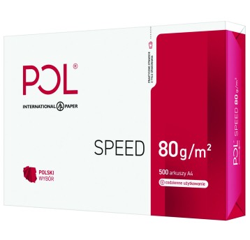 Papier kserograficzny IP POL SPEED, A4, klasa C,