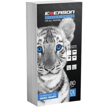 Papier receptowy DL 80g EMERSON TIGER (210x99mm)