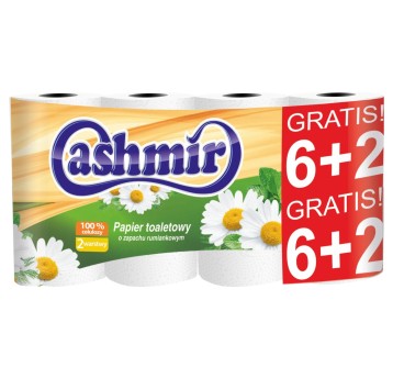 Papier toaletowy A. 6+2 rumianek 164852 CASHMIR