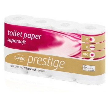 Papier toaletowy dwuwarstwowy (8 rolek) 180 listk