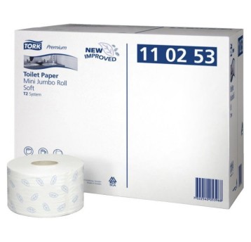 Papier TORK Premium Mini JUMBO makulatura/biały 2
