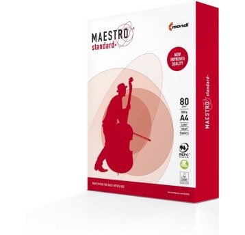 Papier xero A4 MAESTRO STANDARD PLUS 80g