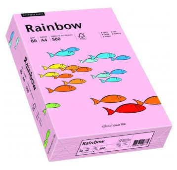 Papier xero kolorowy RAINBOW jasnoróżowy R54 8804