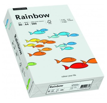 Papier xero kolorowy RAINBOW jasnoszary R93 88042