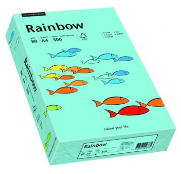 Papier xero kolorowy RAINBOW morski R84 88042717