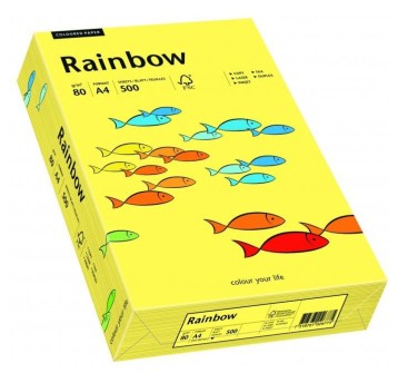 Papier xero kolorowy RAINBOW żółty R16 88042343