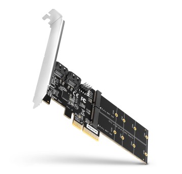 PCIe M.2 PCES-SA4M2 Kontroler 2x wewnętrzny port