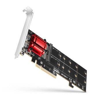 PCIe NVMe M.2 PCEM2-ND Kontroler x 8 2x slot M-
