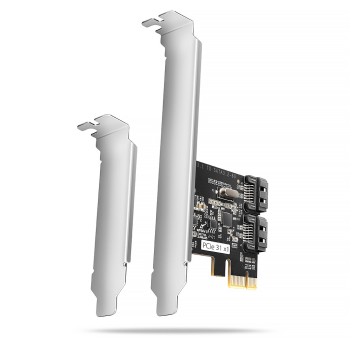 PCIe PCES-SJ2 Kontroler 2x wewnętrzny port SATA 6