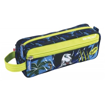Piórnik saszetka KEYROAD, 21,5x9x5,5 cm, Dino