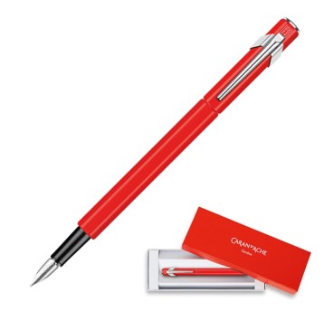 Pióro wieczne CARAN D'ACHE 849, M, czerwone