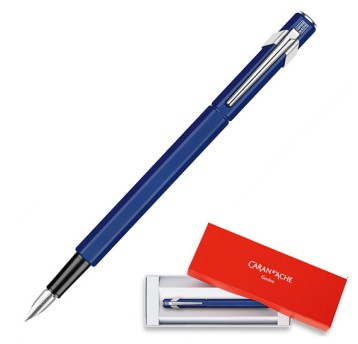 Pióro wieczne CARAN D'ACHE 849, M, niebieskie
