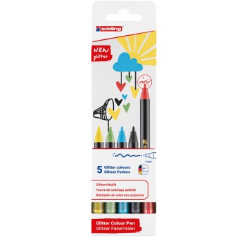 Pisak z cienką końcówką e-1200 EDDING, 3mm, 5