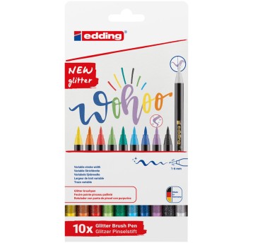 Pisak z końcówką pędzelkowatą e-1340 EDDING 10sz