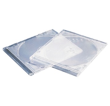 Płaskie pudełko na CD/DVD ESSELTE DATALINE przezr