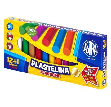 Plastelina 13 kolorów - 12+1 kolor gratis 3031150
