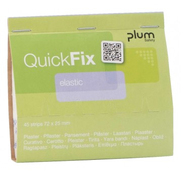 Plastry PLUM QuickFix elastyczne wkład 45 szt.