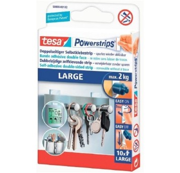 Plastry samop. 8szt.+Haczyki 5szt.TESA POWERSTRIP