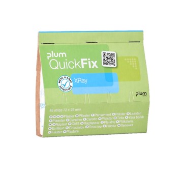 Plastry wykrywalne PLUM QuickFix XRey, wkład