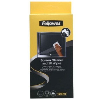 Płyn i Ściereczki do czyszczenia ekranu FELLOWES