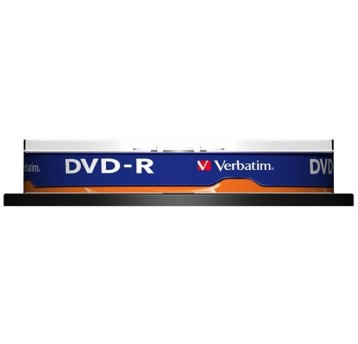 Płyta DVD-R VERBATIM AZO, 4,7GB, prędkość 16x, cak