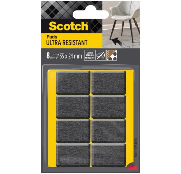 Podkładki przylepne SCOTCH, prostokątne, 35x24mm,