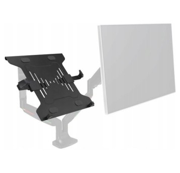 Podstawka pod laptopa mocowana na ramieniu do moni