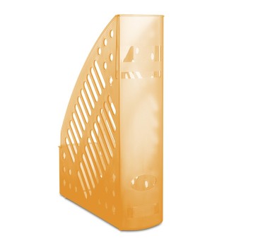 Pojemnik na dokumenty ażurowy DONAU, polistyren,