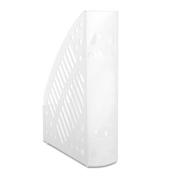 Pojemnik na dokumenty ażurowy DONAU, polistyren,