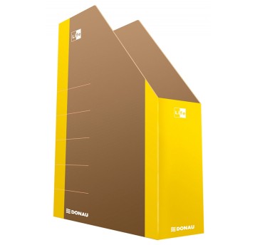 Pojemnik na dokumenty DONAU Life, karton, A4, żół