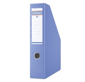 Pojemnik na dokumenty DONAU, PP, A4/75mm, niebiesk