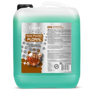 Preparat czyszczący CLINEX Nano Protect Floral 5L
